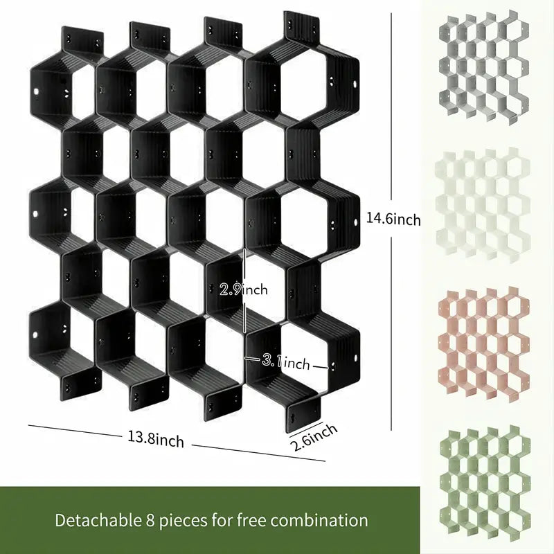 Adjustable Honeycomb Drawer Organizer